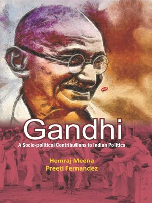 cover image of Gandhi a Socio-political Contribution to Indian Politics